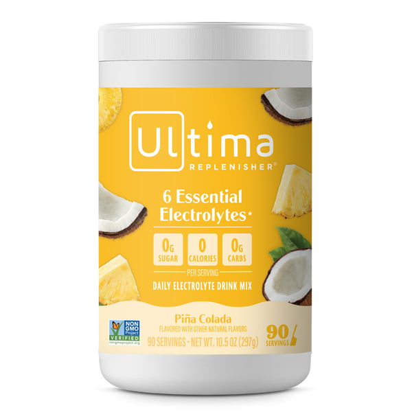 Ultima Replenisher Coconut Pina Colada electrolyte hydration powder