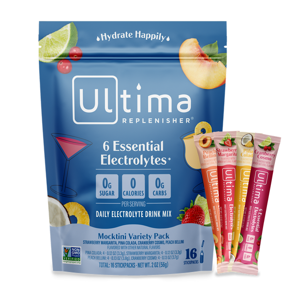 Ultima Replenisher Mocktini Variety Pack electrolyte hydration powder