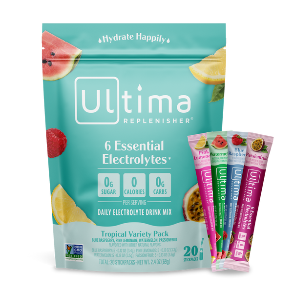 Ultima Replenisher Variety Pack electrolyte hydration powder