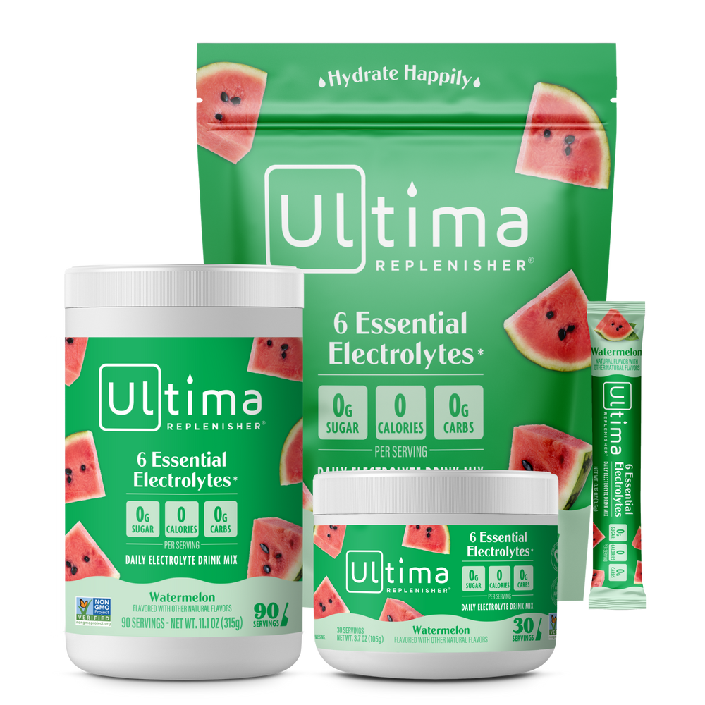 Watermelon electrolyte drink mix